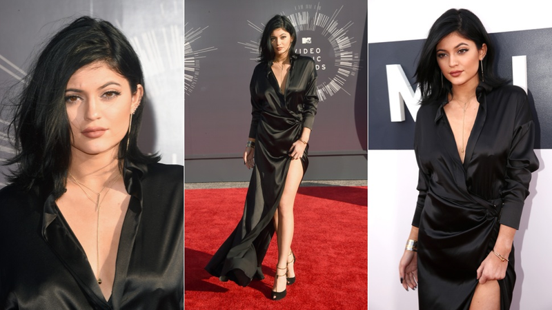 Illustration for article titled Glitter, Cleavage and Outlandish Outfits on the VMAs Red Carpet
